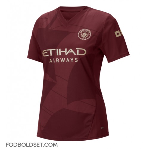 Manchester City Tredjetrøje Dame 2024-25 Kortærmet